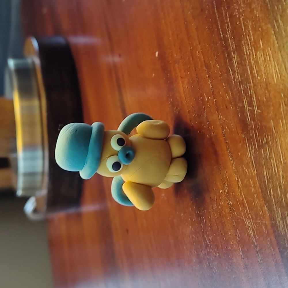 Kawaii Air dry clay figure todaly original character is a good toy
